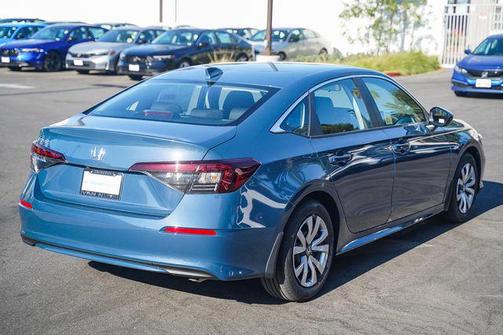 Blue Lagoon Pearl 2026 Honda Civic LX