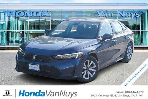 Blue Lagoon Pearl 2026 Honda Civic LX