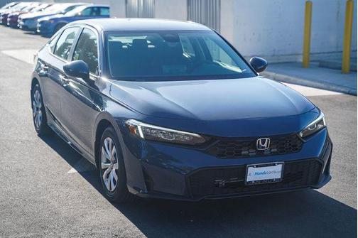 Blue Lagoon Pearl 2026 Honda Civic LX