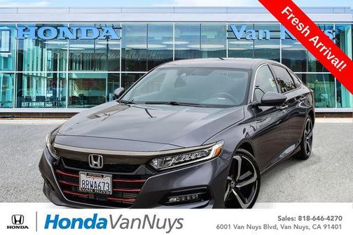 Modern Steel Metallic 2020 Honda Accord Sport 1.5T