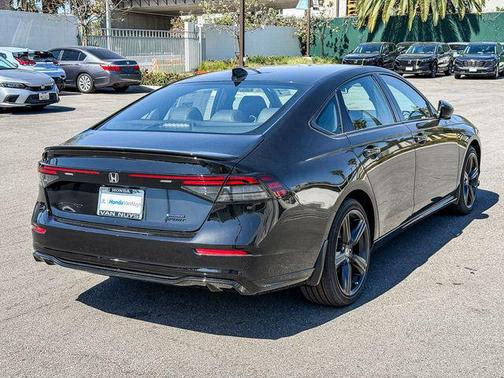 Crystal Black Pearl 2026 Honda Accord Hybrid Sport-L