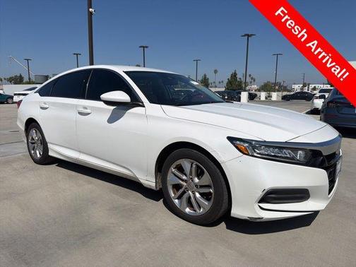 Platinum White Pearl 2020 Honda Accord LX 1.5T