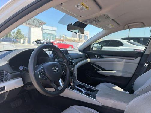 Platinum White Pearl 2020 Honda Accord LX 1.5T