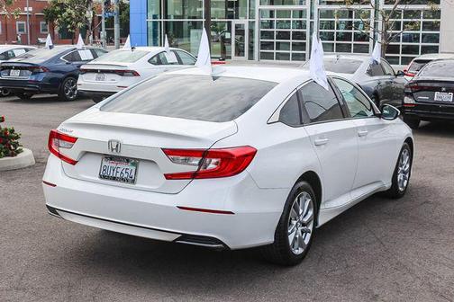 Platinum White Pearl 2020 Honda Accord LX 1.5T