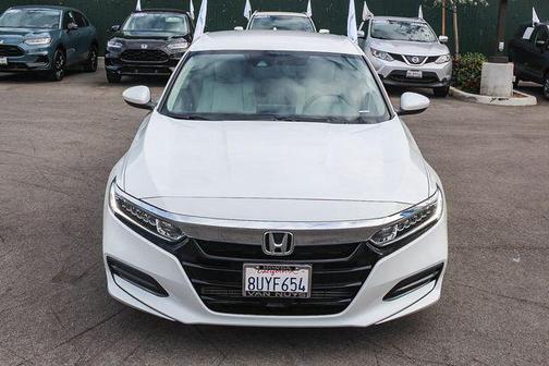 Platinum White Pearl 2020 Honda Accord LX 1.5T