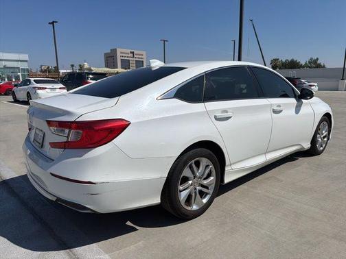 Platinum White Pearl 2020 Honda Accord LX 1.5T