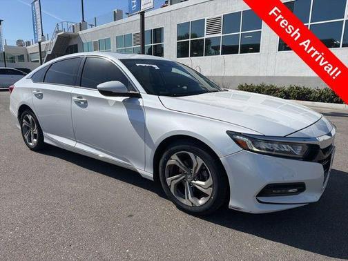 Platinum White Pearl 2018 Honda Accord EX-L