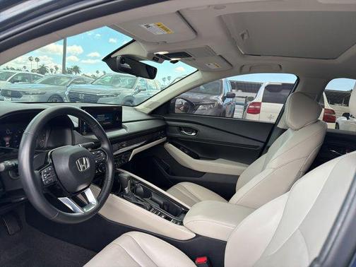 Gray 2024 Honda Accord Hybrid Touring