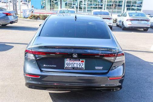 Gray 2024 Honda Accord Hybrid Touring