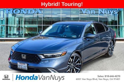 Gray 2024 Honda Accord Hybrid Touring