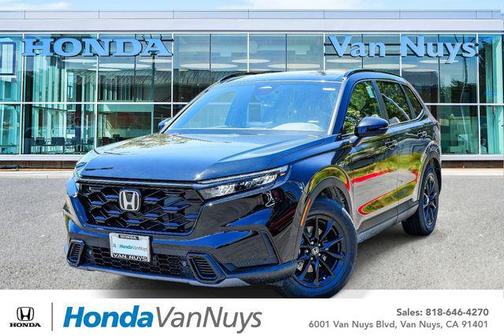 Crystal Black Pearl 2026 Honda CR-V Hybrid Sport-L FWD