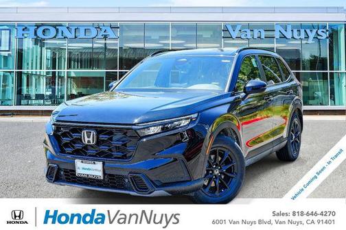 Crystal Black Pearl 2026 Honda CR-V Hybrid Sport-L FWD