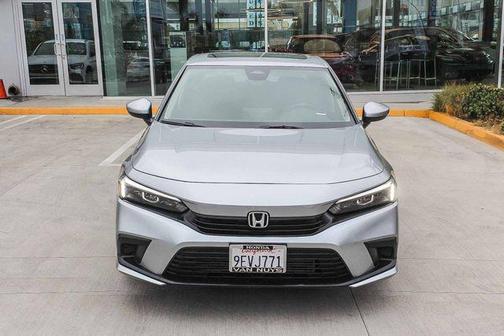 Lunar Silver Metallic 2023 Honda Civic EX