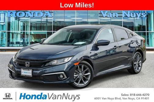 Crystal Black Pearl 2019 Honda Civic EX