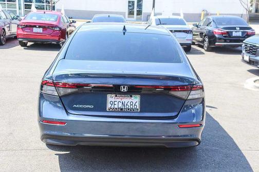 Canyon River Blue Metallic 2023 Honda Accord EX