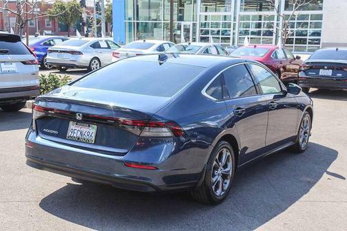 Canyon River Blue Metallic 2023 Honda Accord EX