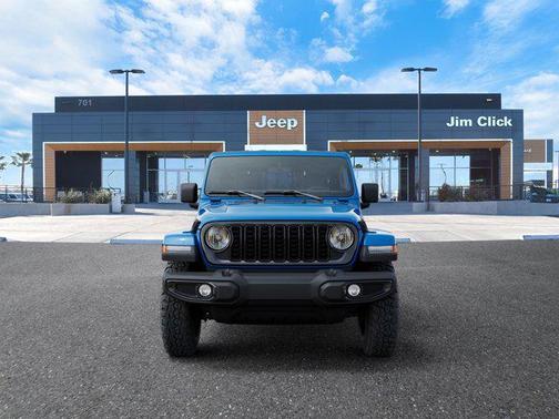 Hydro Blue Pearlcoat 2026 Jeep Gladiator Willys 4x4