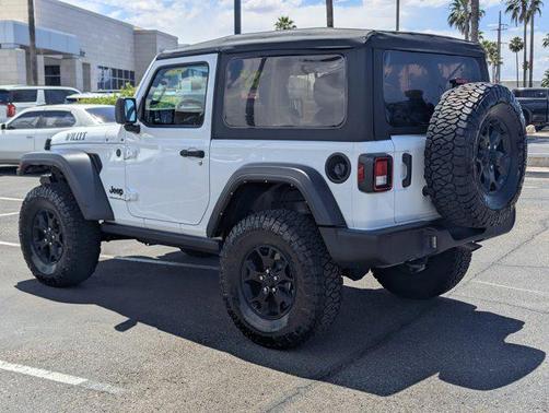 Bright White Clearcoat 2023 Jeep Wrangler Willys