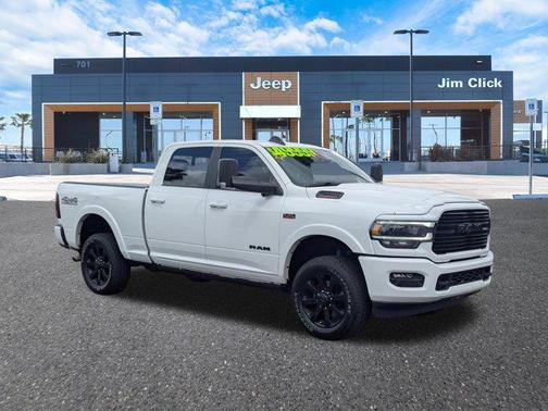 Bright White Clearcoat 2022 RAM 2500 Laramie Crew Cab 4x4 6'4' Box