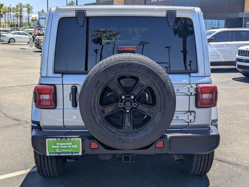 Billet Silver Metallic Clearcoat 2020 Jeep Wrangler Unlimited Sahara
