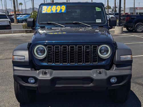 Fathom Blue Pearlcoat 2025 Jeep Wrangler Sport
