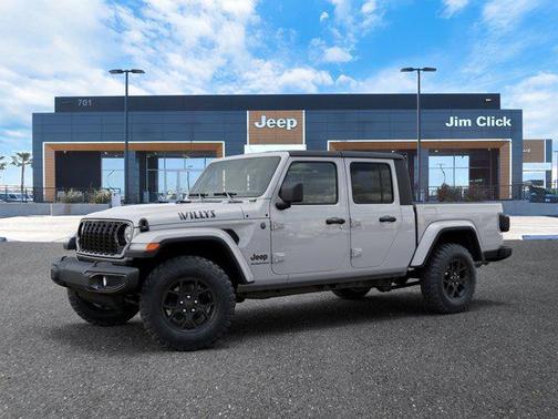 Bright White Clearcoat 2026 Jeep Gladiator Willys 4x4