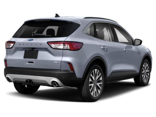 Iced Blue Silver Metallic 2022 Ford Escape Titanium