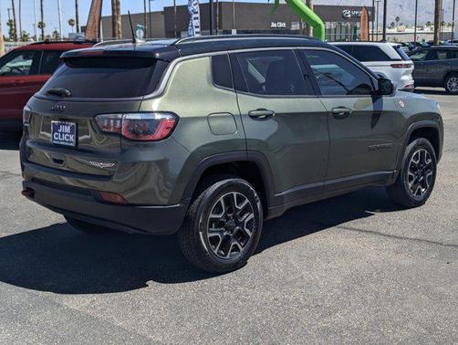 Olive Green Pearlcoat 2019 Jeep Compass Trailhawk