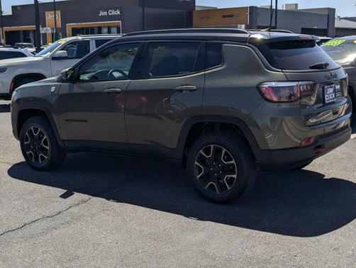 Olive Green Pearlcoat 2019 Jeep Compass Trailhawk