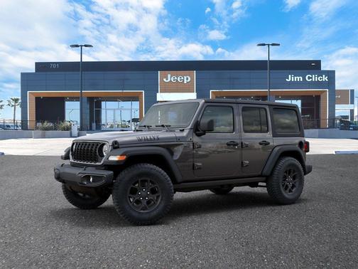 Granite Crystal Metallic Clearcoat 2026 Jeep Wrangler Willys