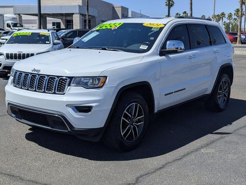 Bright White Clearcoat 2021 Jeep Grand Cherokee Limited