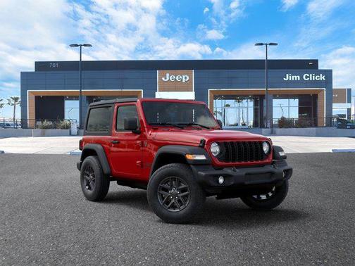 Firecracker Red Clearcoat 2026 Jeep Wrangler Sport