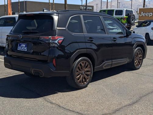 Crystal Black Silica 2025 Subaru Forester Sport