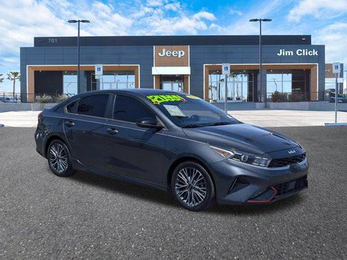 Gravity Gray 2022 Kia Forte GT-Line