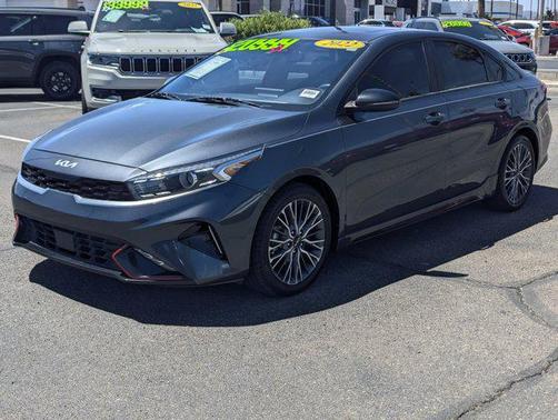 Gravity Gray 2022 Kia Forte GT-Line