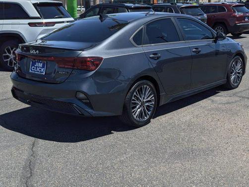 Gravity Gray 2022 Kia Forte GT-Line