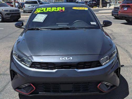 Gravity Gray 2022 Kia Forte GT-Line