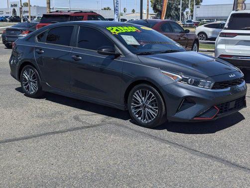 Gravity Gray 2022 Kia Forte GT-Line