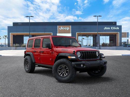 Firecracker Red Clearcoat 2026 Jeep Wrangler Willys