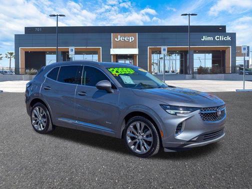 Satin Steel Metallic 2021 Buick Envision FWD Avenir