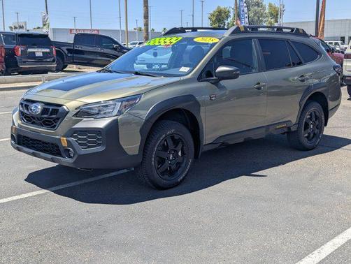 Autumn Green Metallic 2025 Subaru Outback Wilderness