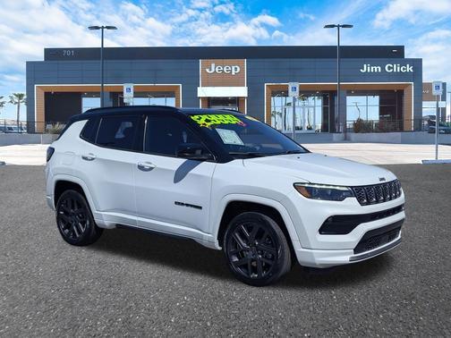 Bright White Clearcoat 2024 Jeep Compass Limited