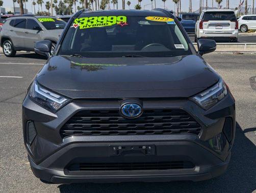 Magnetic Gray Metallic 2022 Toyota RAV4 Hybrid XLE