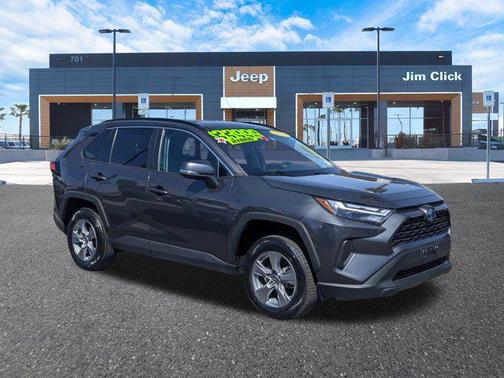 Magnetic Gray Metallic 2022 Toyota RAV4 Hybrid XLE