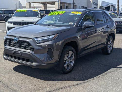 Magnetic Gray Metallic 2022 Toyota RAV4 Hybrid XLE