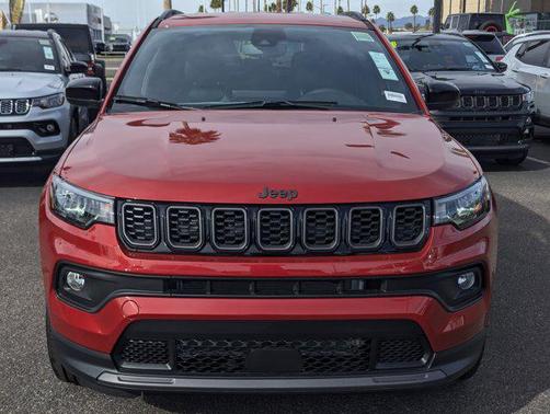 Red Hot Pearlcoat 2026 Jeep Compass Latitude