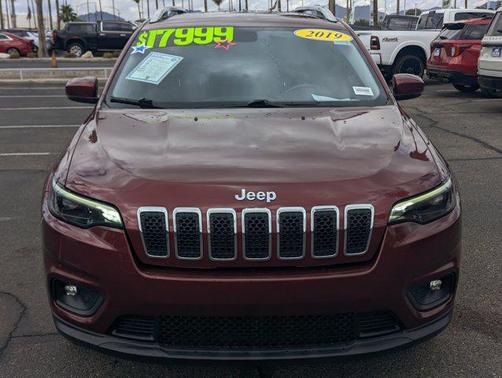 Velvet Red Pearlcoat 2019 Jeep Cherokee Latitude Plus