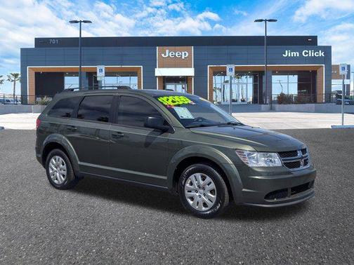 Olive Green Pearlcoat 2018 Dodge Journey SE