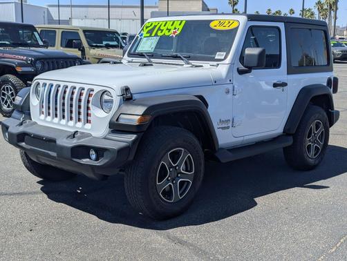 Bright White Clearcoat 2021 Jeep Wrangler Sport S