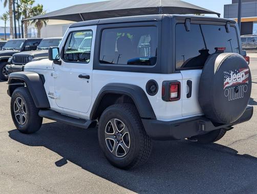 Bright White Clearcoat 2021 Jeep Wrangler Sport S